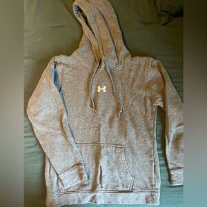 Under Armour Heather Gray Pullover Hoodie